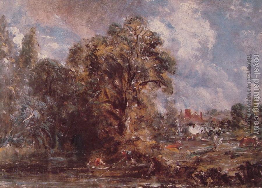 John Constable : Scene on a River II